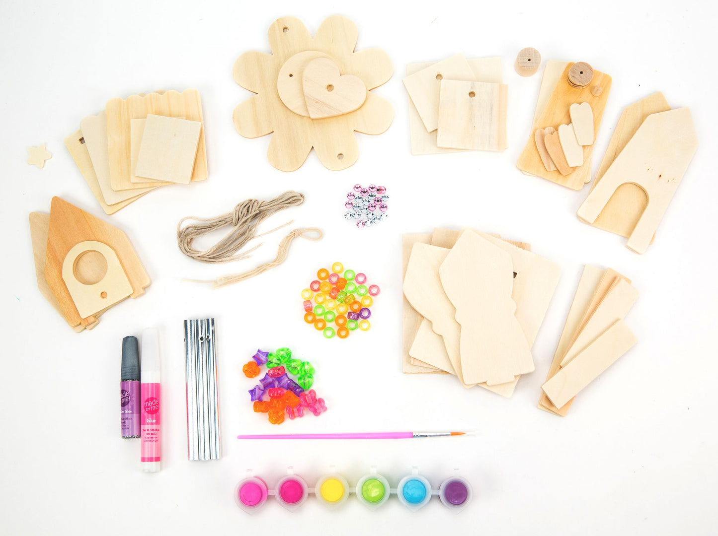 4 in 1 Wooden Garden Set