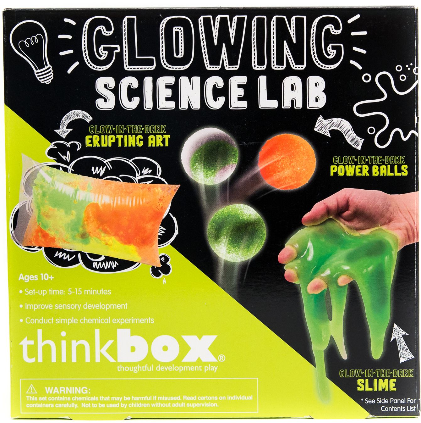 Think Box Glowing Science Lab