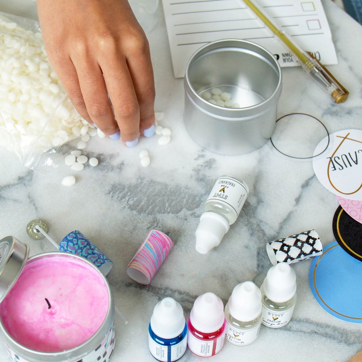 STMT DIY Custom Candles