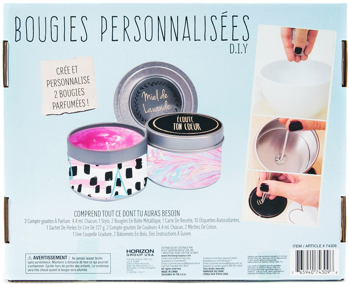 STMT DIY Custom Candles