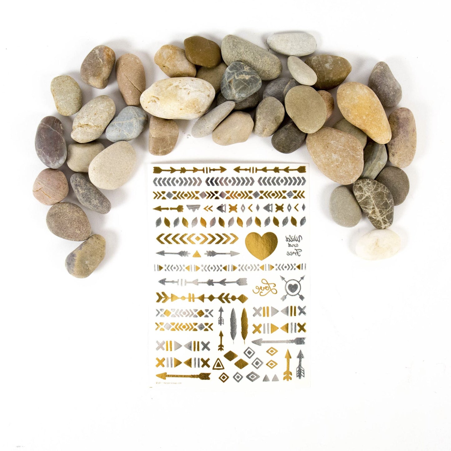 Metallic Rock Art