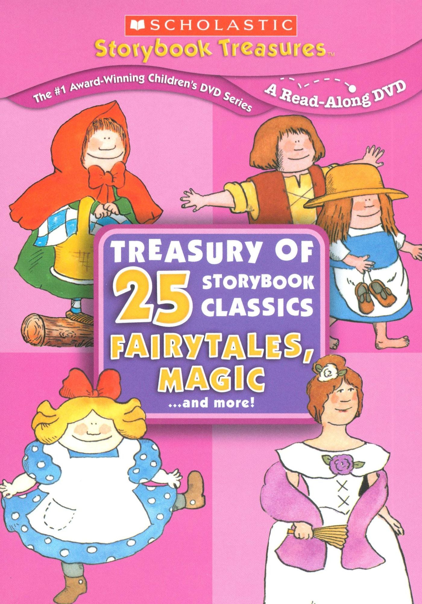 Treasury of 25 Storybook Classics: Fairytales, Magic,... and More! [4 Discs]