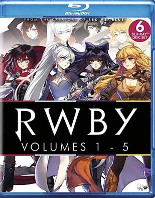RWBY: Volumes 1-5 [Blu-ray]