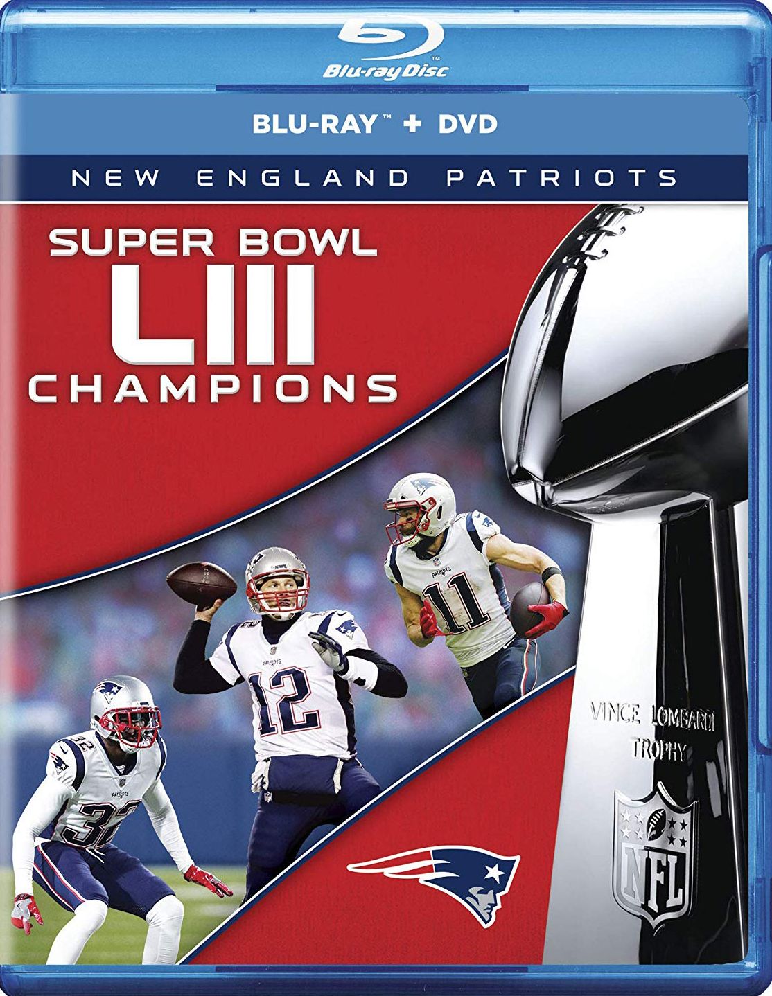 NFL: Super Bowl LIII Champions - New England Patriots [Blu-ray]