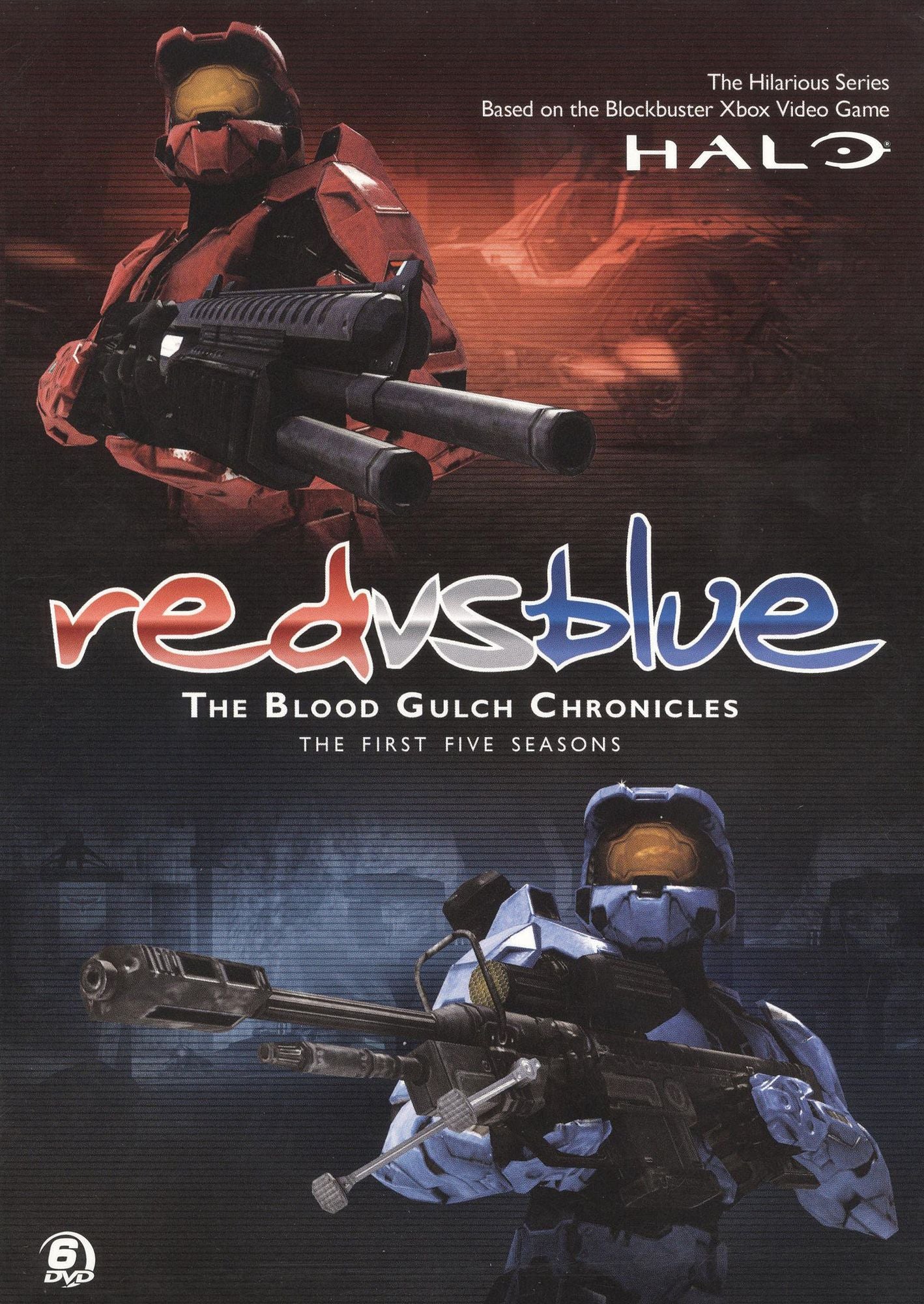 Red vs. Blue: The Blood Gulch Chronicles: The First Five Seasons [6 Discs]