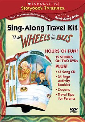 The Wheels on the Bus: Sing-Along Travel Kit [3 Discs] [2 DVDs/CD] [With Book & Crayons]