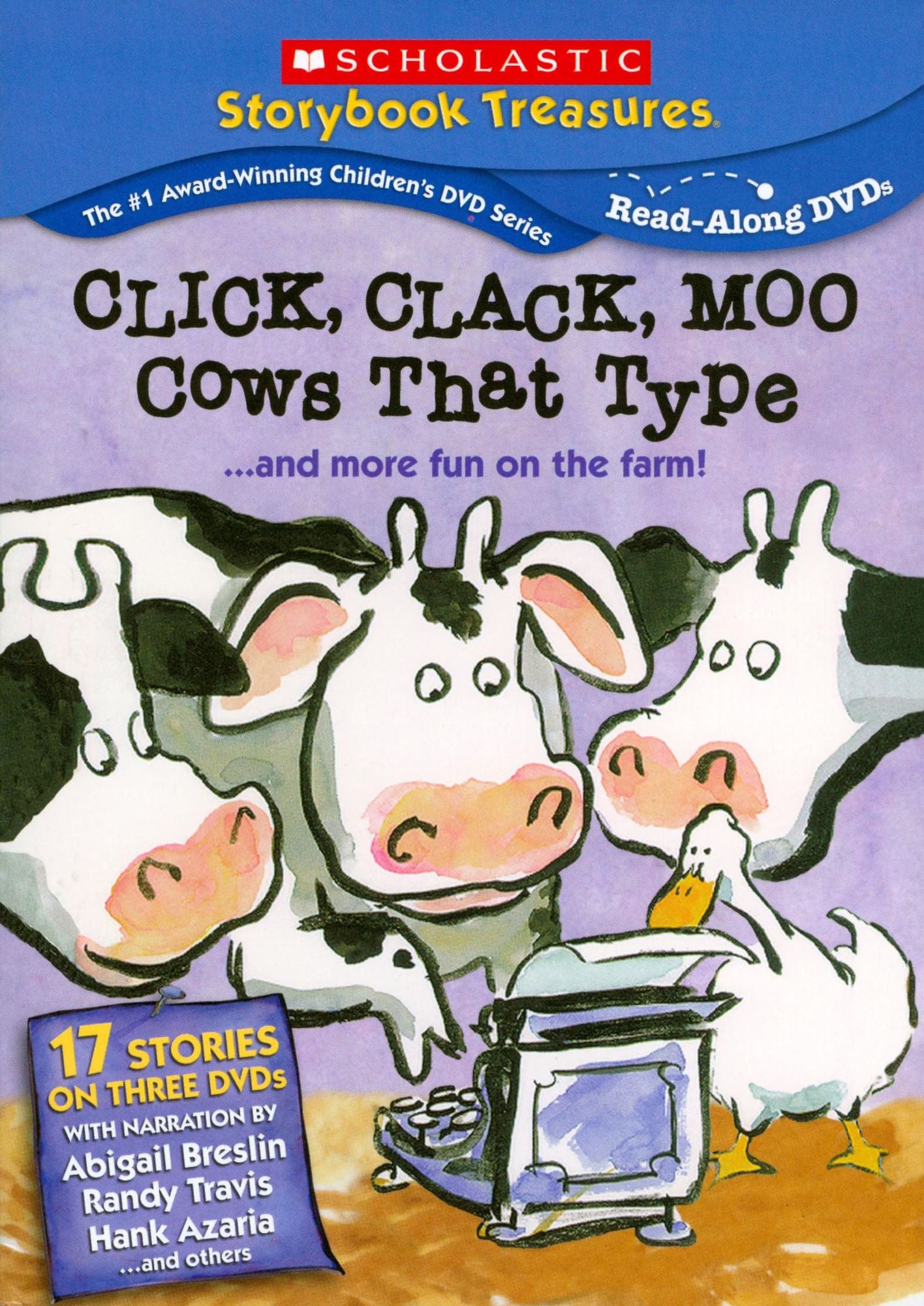 The Click, Clack, Moo: Cows That Type... and More Fun on the Farm! [3 Discs]