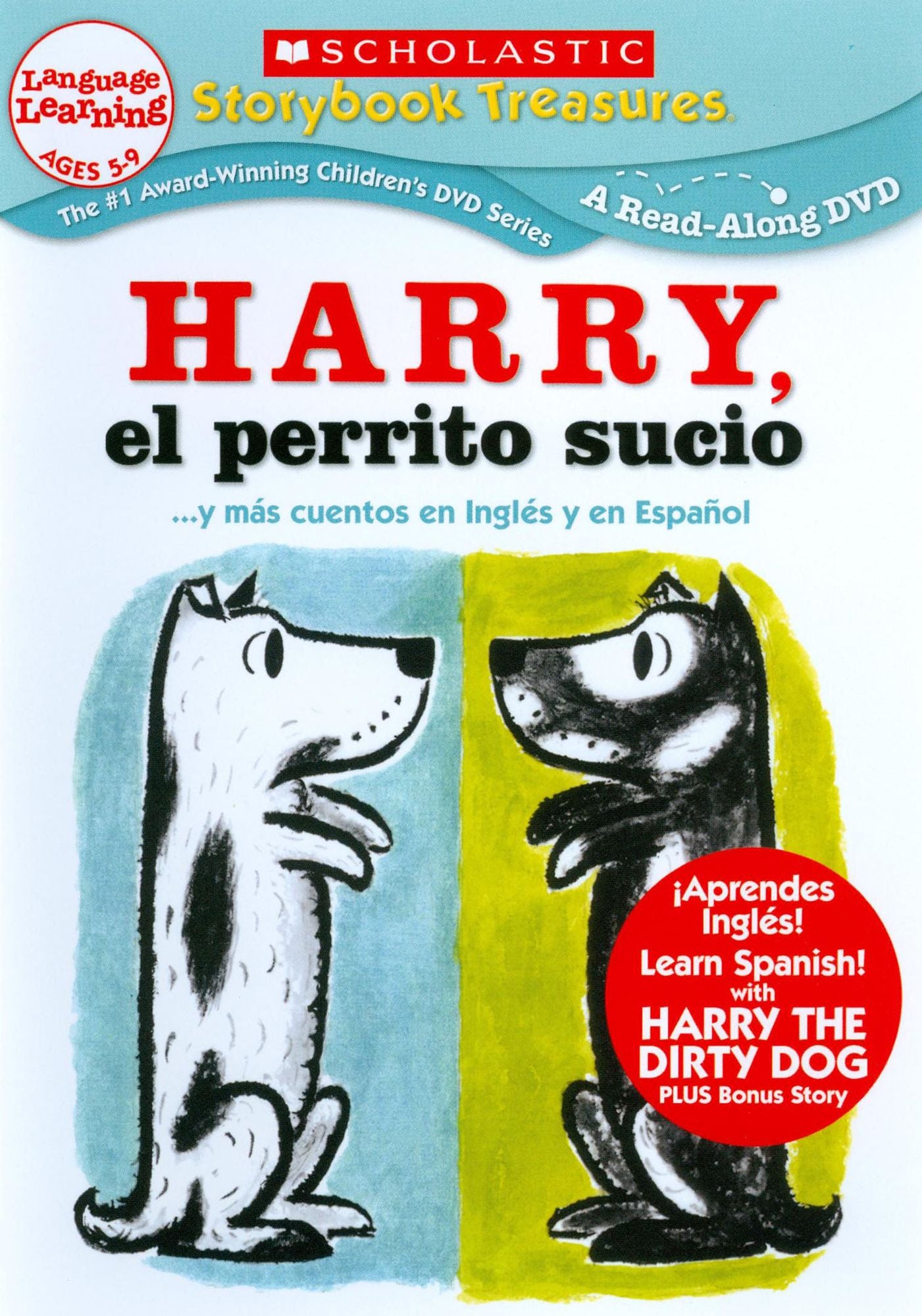 Harry, el Perrito Sucio... y Mas Cuentos en Ingles y en Espanol
