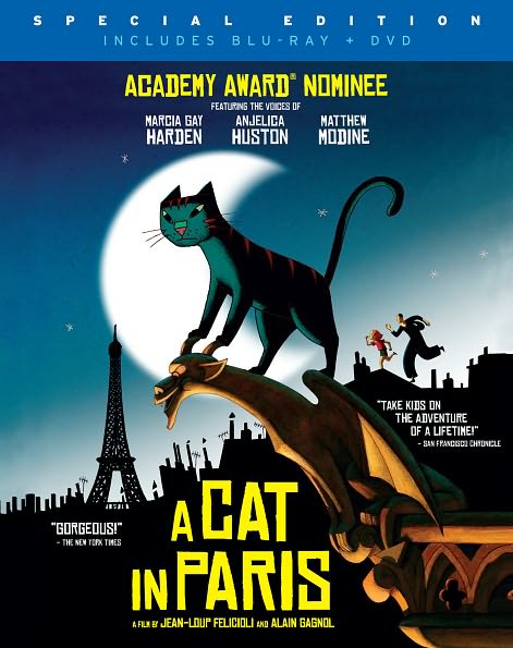 A Cat in Paris [2 Discs] [Blu-ray/DVD]