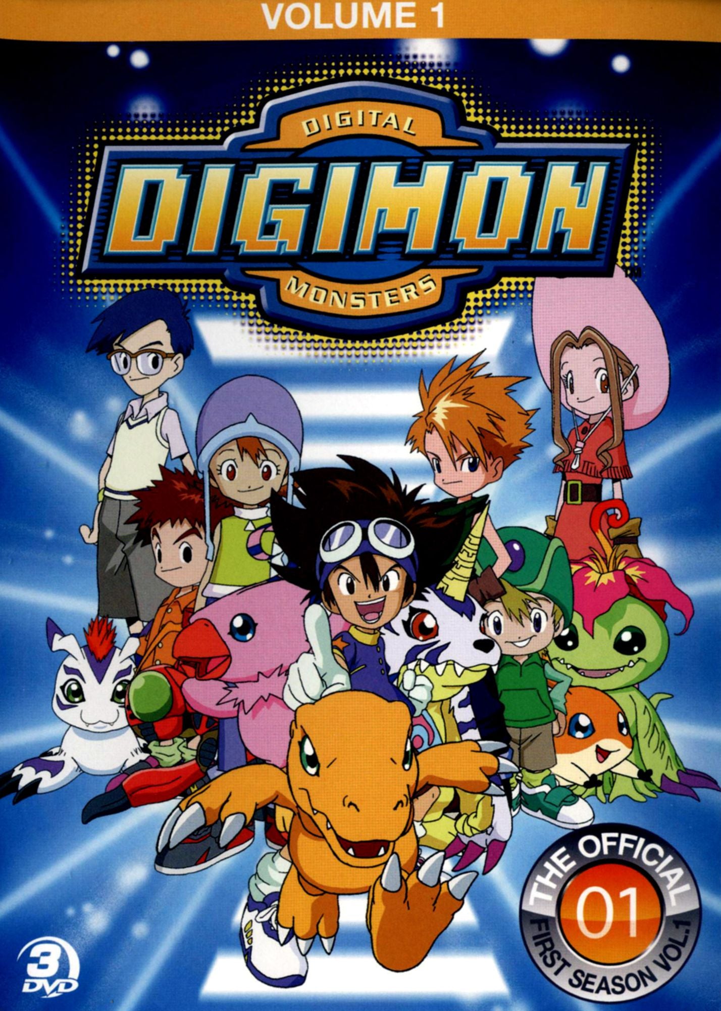 Digimon: Digital Monsters - The Offical First Season, Vol. 1 [3 Discs]