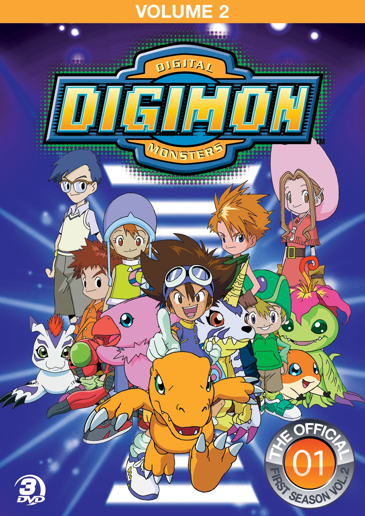 Digimon: Digital Monsters - The Offical First Season, Vol. 2 [3 Discs]