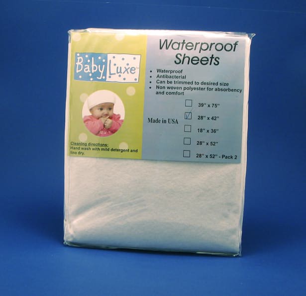 L.A. Baby Waterproof Pack n Play Sheet, 28:x42"