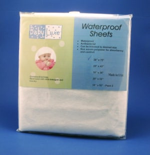L.A. Baby Waterproof Twin Sheet, 39"x75"
