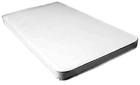 L.A. Baby Babyluxe Cradle Pad -  White Vinyl 2" x 15" x 33"