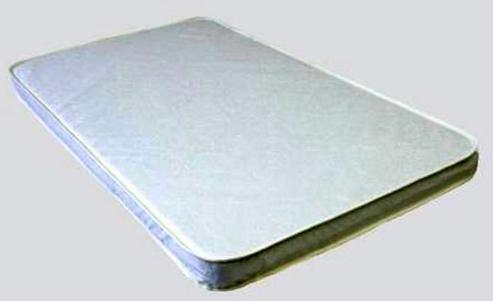 L.A. Baby Babyluxe Changing Pad -  White Vinyl 1" x 18" x 34"