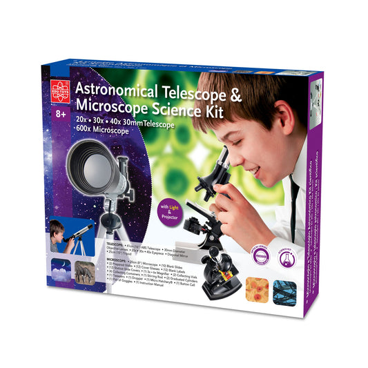Edu Toys Astronomical Telescope & Microscope Science Kit