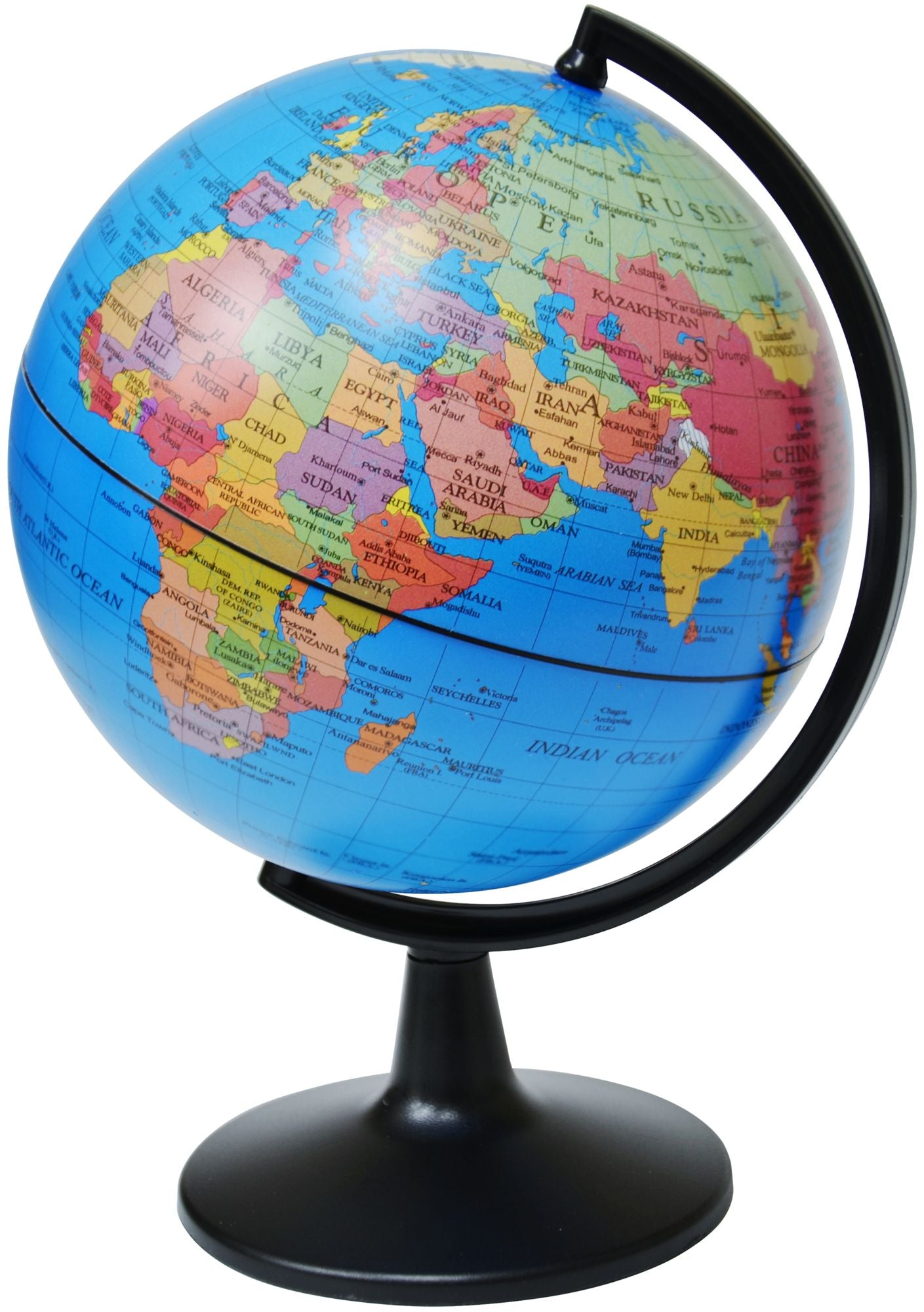 Elenco EDU-36920 5 in. Desktop Political Globe