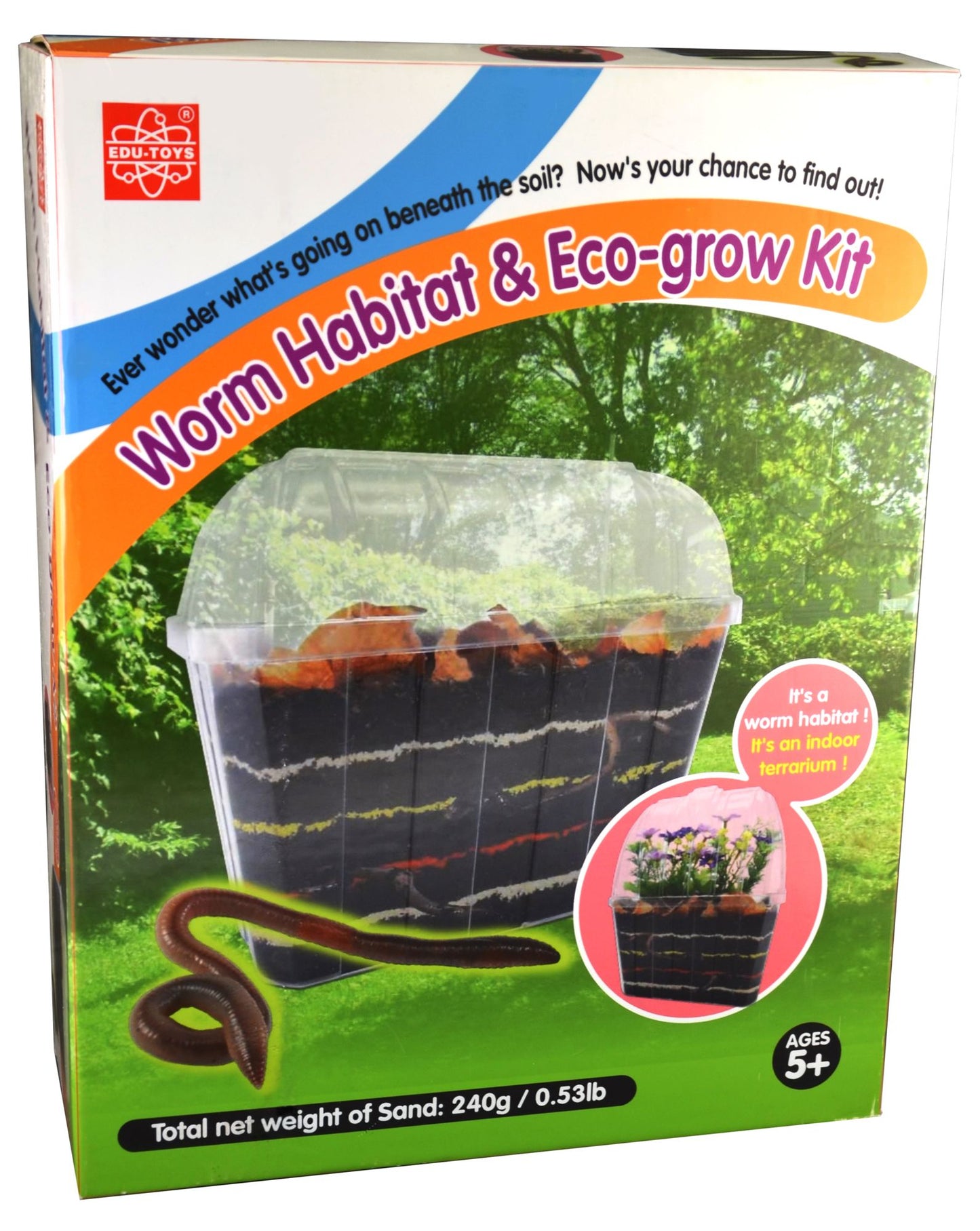 EDU-TOYS Worm Habitat