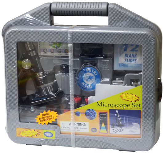 Elenco EDU-41011 Microscope Set In Carrying Case