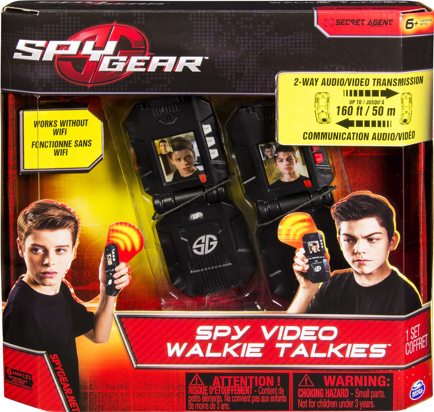 Spy Gear Video Walkie Talkies