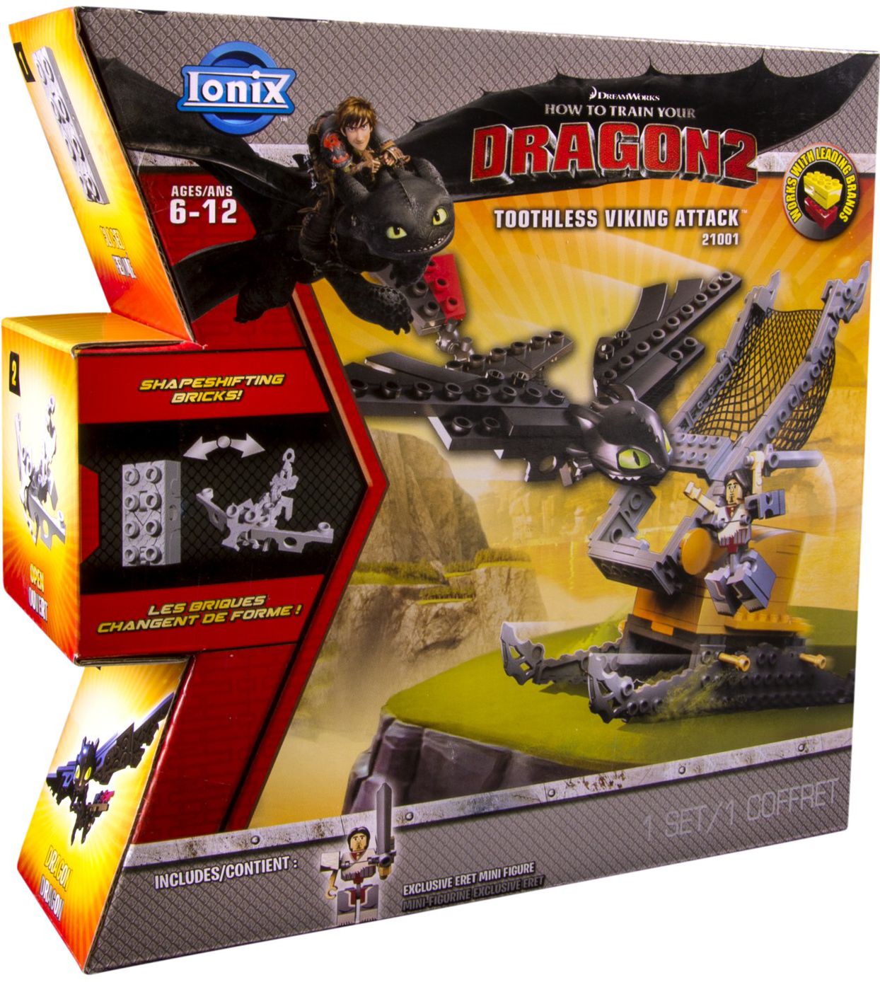 Ionix Toothless Vikin Attack Set