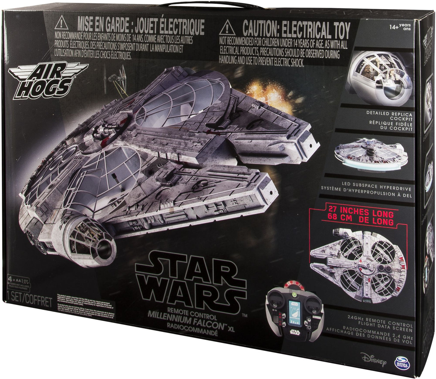 AIR HOGS STAR WARS XL MILLENNIUM FALCON