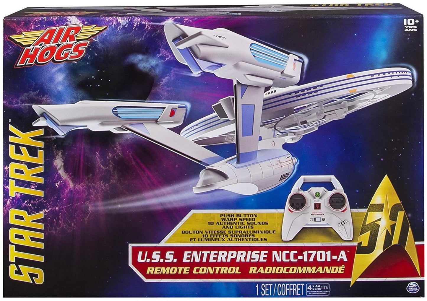 AIR HOGS STAR TREK ENTERPRISE QUAD