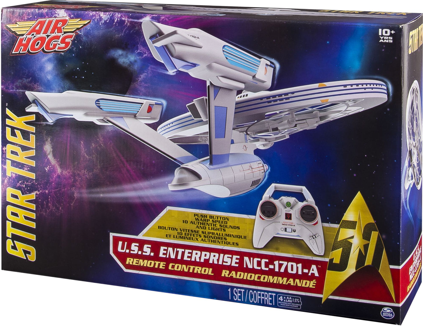 AIR HOGS STAR TREK ENTERPRISE QUAD