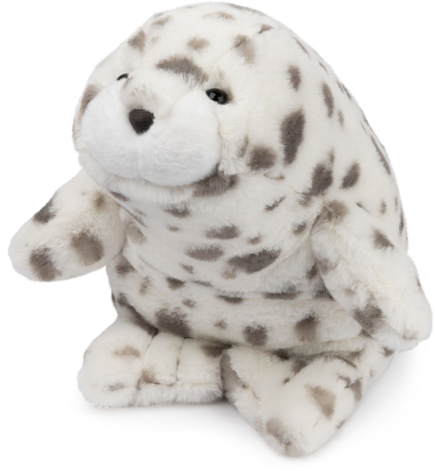 GUND Nuri Leopard Seal Plush, Premium Stuffed Animal for Ages 1 and Up, White/Gray, 10¿