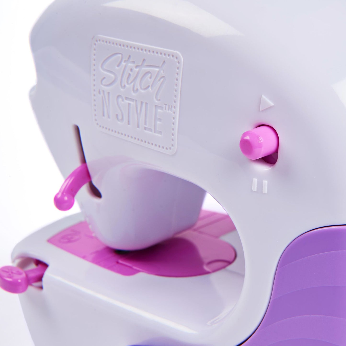 Cool Maker Stitch N Style Fashion Studio Pre-Threaded Sewing Machine Toy with Fabric and Water Transfer Prints Arts & Crafts Kids Toys for Girls