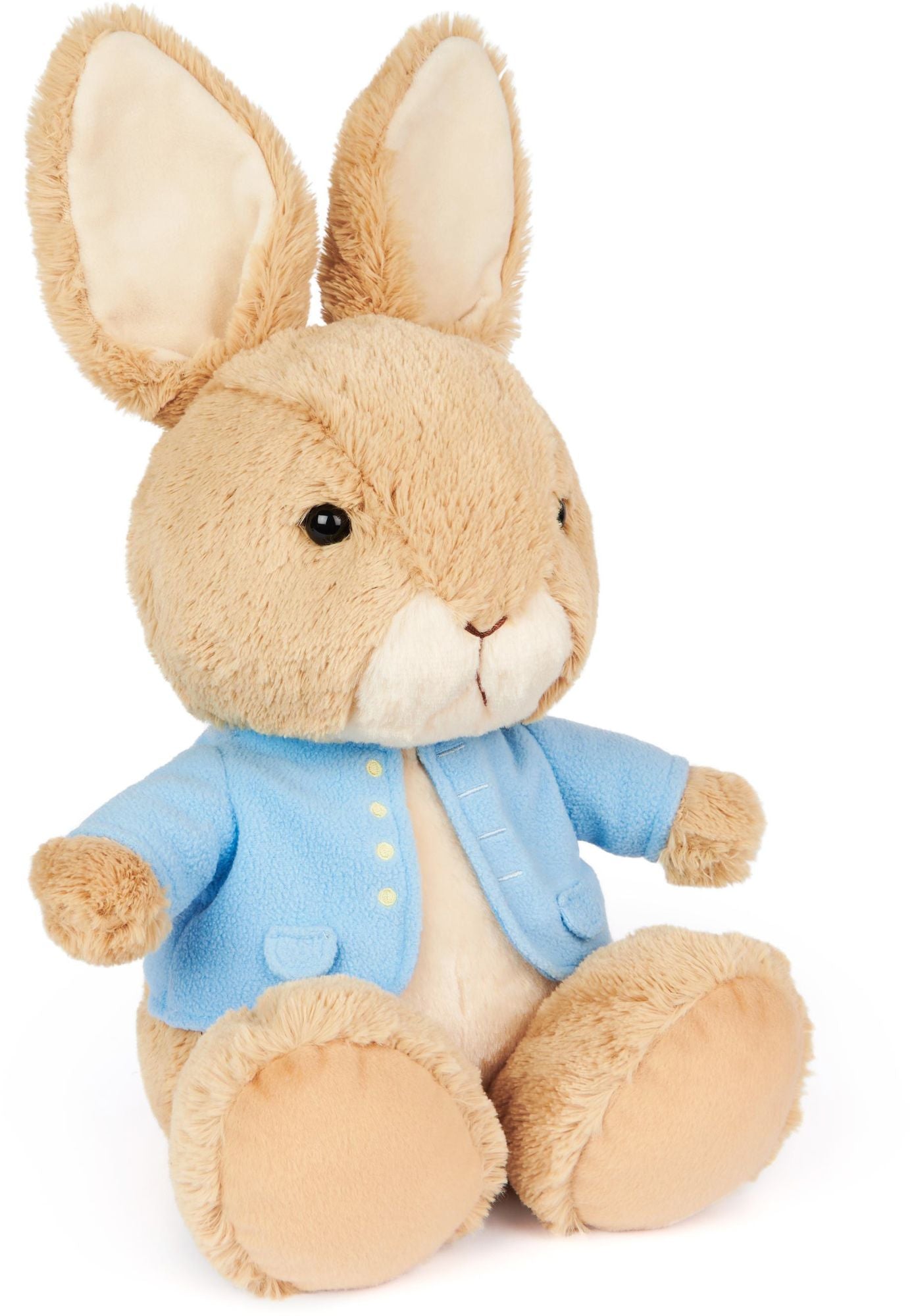GUND Beatrix Potter Peter Rabbit Silly Pawz Plush Easter Bunny Stuffed Animal for Ages 1 and Up Brown/Blue 11"