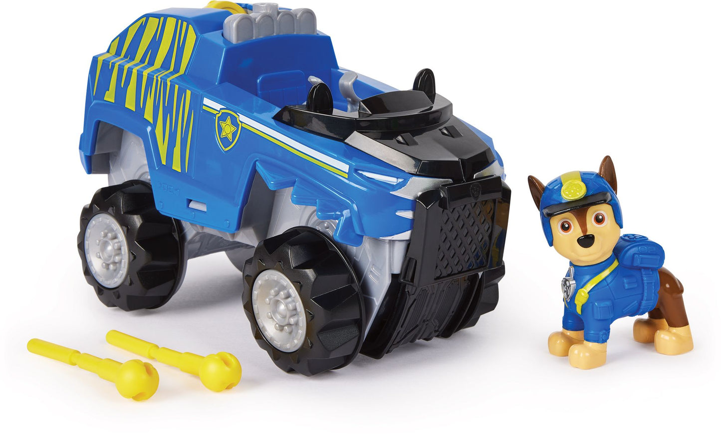PAW Patrol Jungle Pups, Toy Truck with Collectible Action Figure, Kids Toys for Boys & Girls Ages 3 and Up