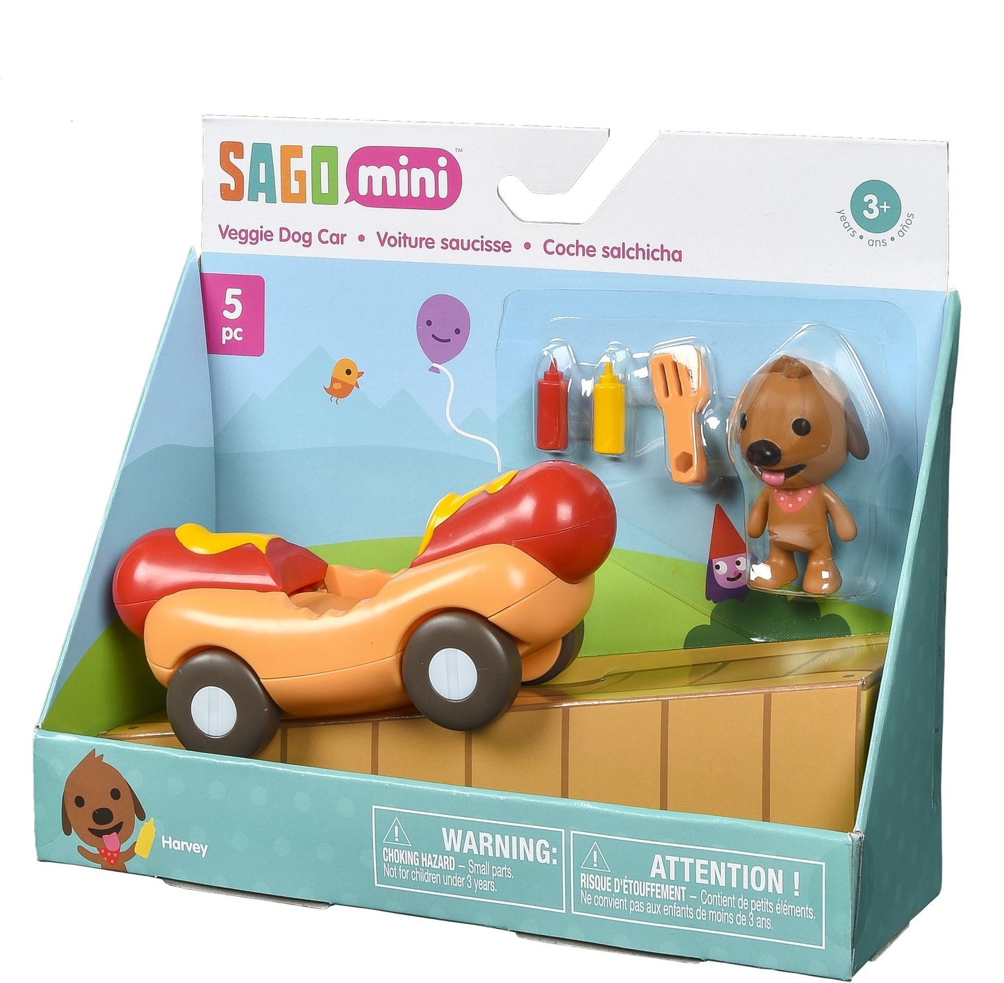 Mini Vehicles Hot Dog Car