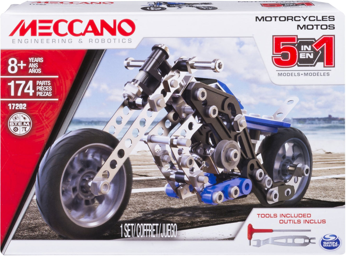 Meccano 5M Set Motorcycles