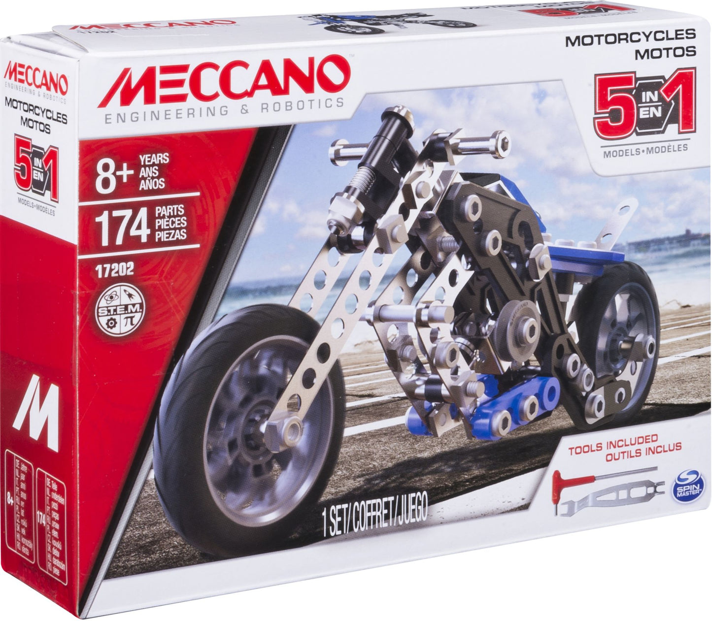 Meccano 5M Set Motorcycles