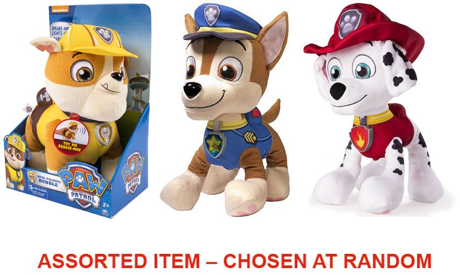 Paw Talking Plush Asst