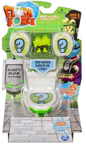 Flush Force Series 1 Collectible Figures 5 pack