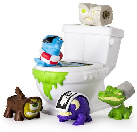 Flush Force Series 1 Collectible Figures 5 pack