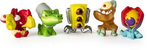 Flush Force Series 1 Collectible Figures 5 pack