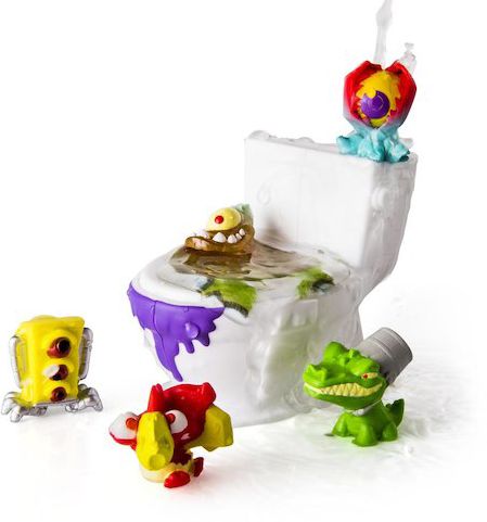 Flush Force Series 1 Collectible Figures 5 pack