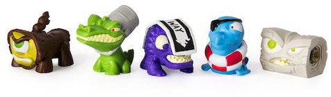 Flush Force Series 1 Collectible Figures 5 pack