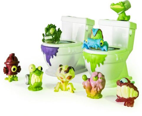 Flush Force Series 1 Bizarre Bathroom Collectible 8 pack Figure