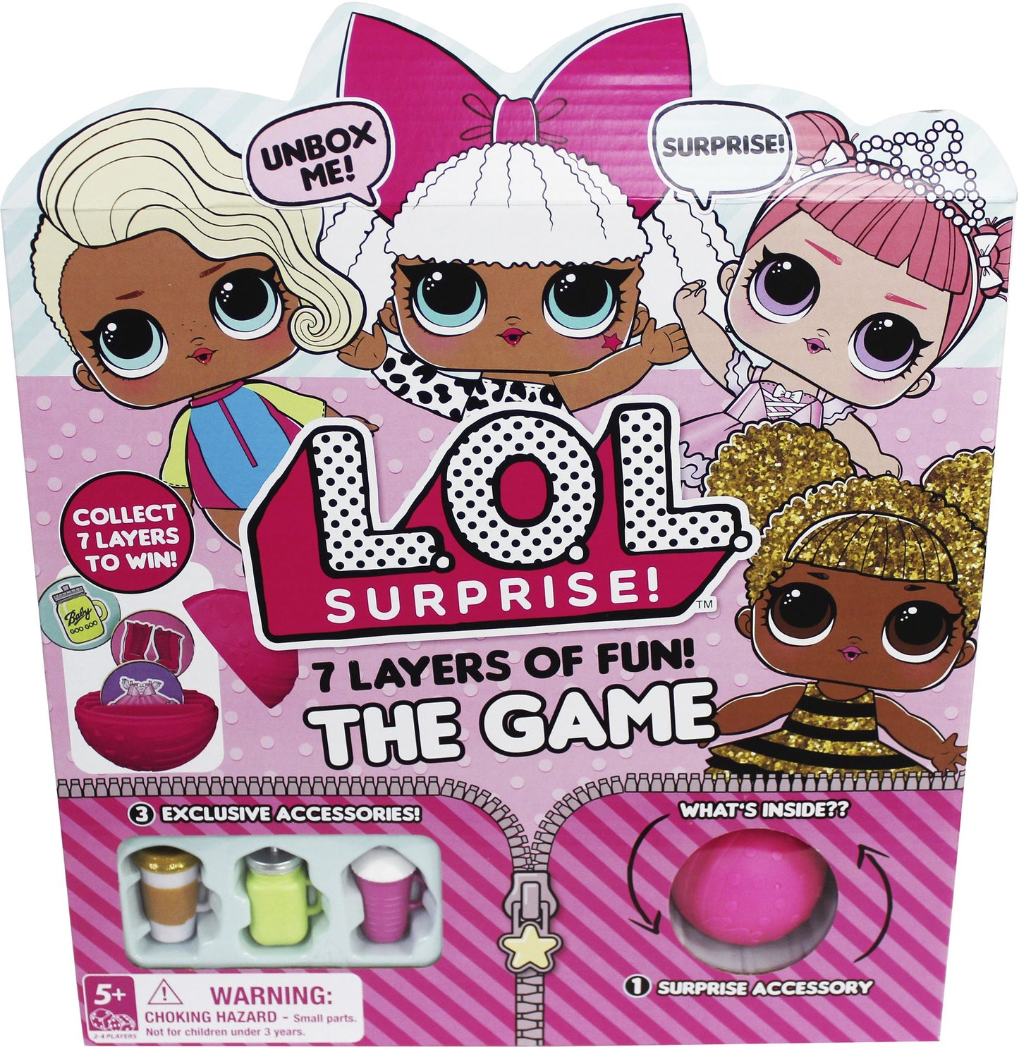 LOL 7 layers of Fun Game