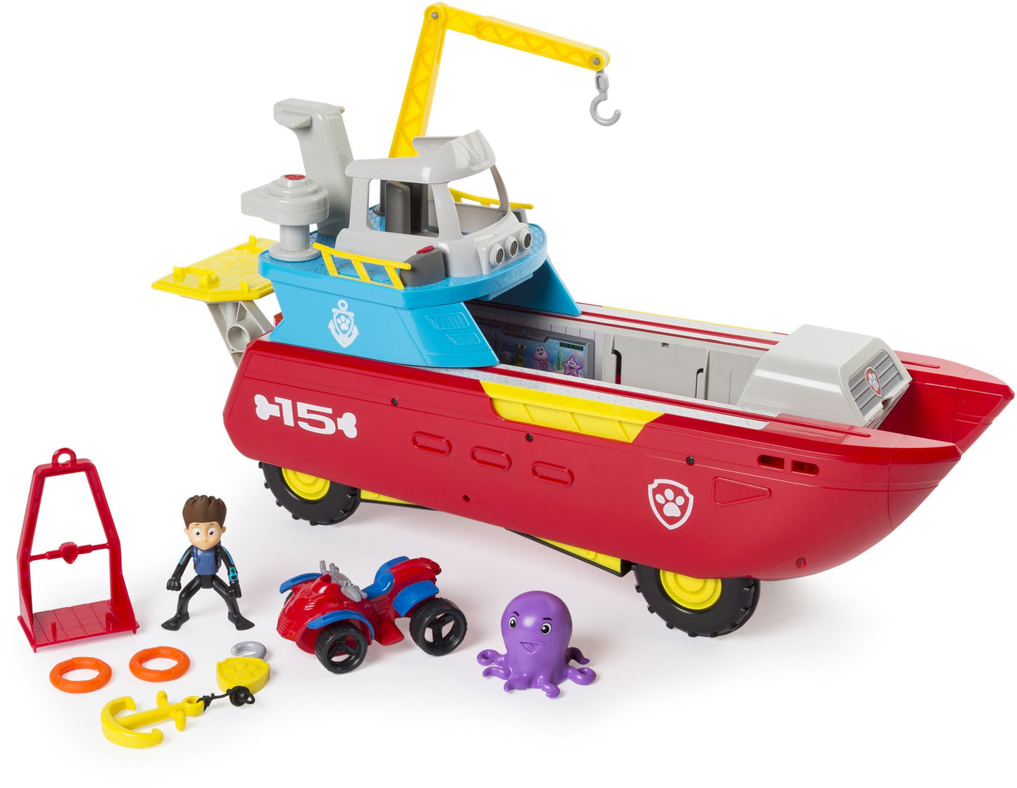 Paw Sea Patroller Transform Vehicle