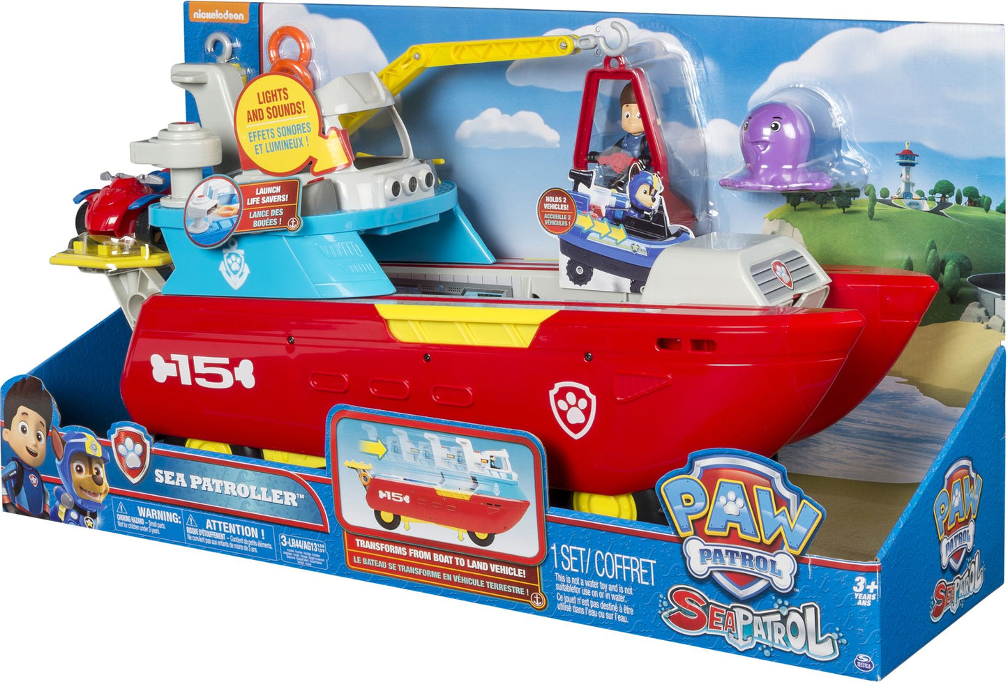 Paw Sea Patroller Transform Vehicle