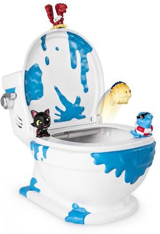Flush Force Series 1 Collect a Bowl Stash 'n' store case for 4 figures