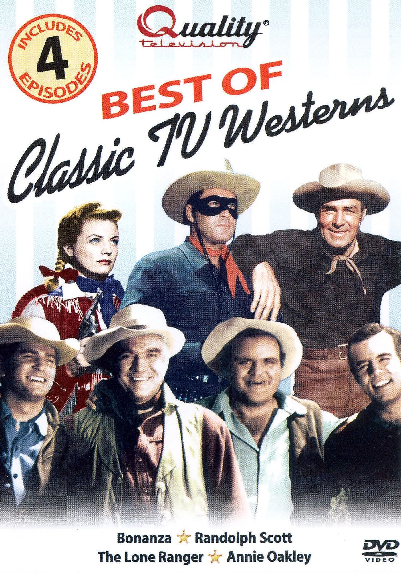 The Best of Classic TV Westerns: Bonanza/Randolph Scott/The Lone Ranger/Annie Oakley