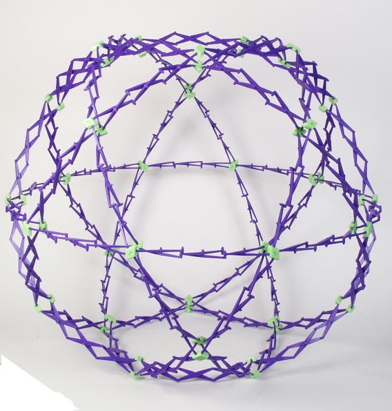 Hoberman Mini Sphere - Expanding Universe Glow