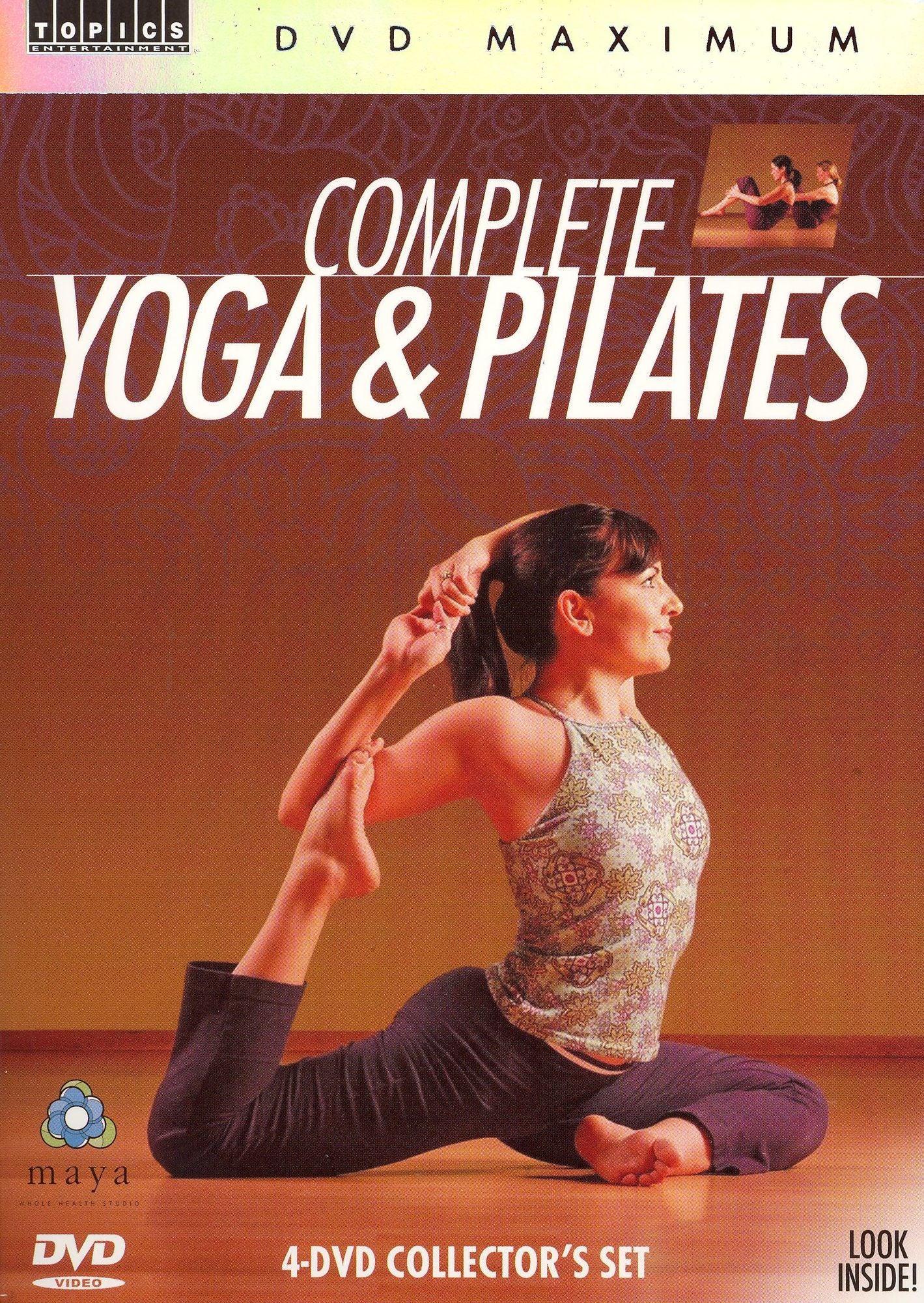 DVD Maximum: Complete Yoga and Pilates [4 Discs]