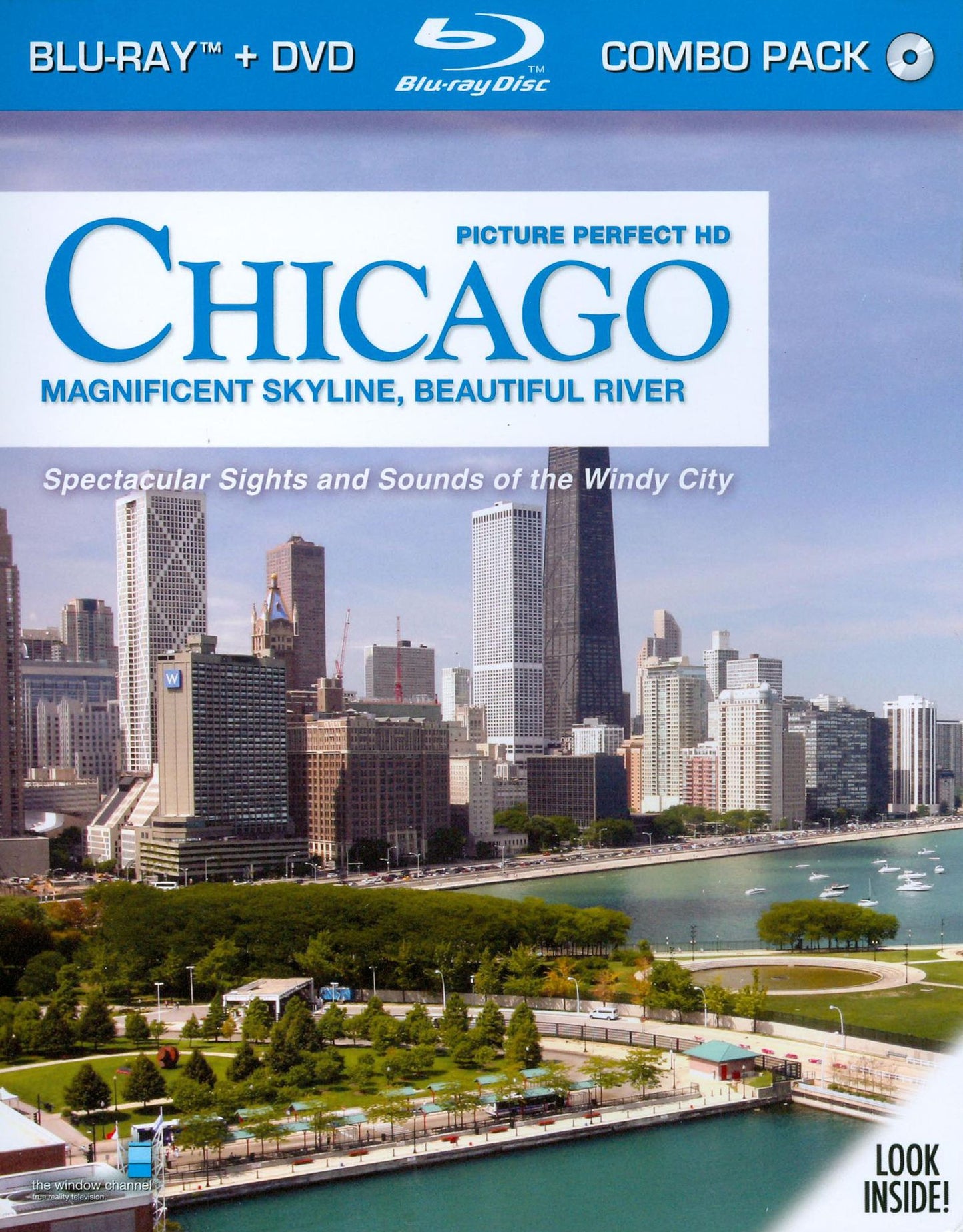 Picture Perfect HD: Chicago - Magnificent Skyline, Beautiful River [2 Discs] [Blu-ray/DVD]